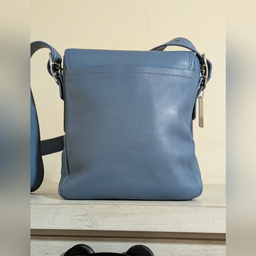 Coach Vintage 9335 Legacy Beautiful Studio Bag in Periwinkle Blue - Picture 2 of 14